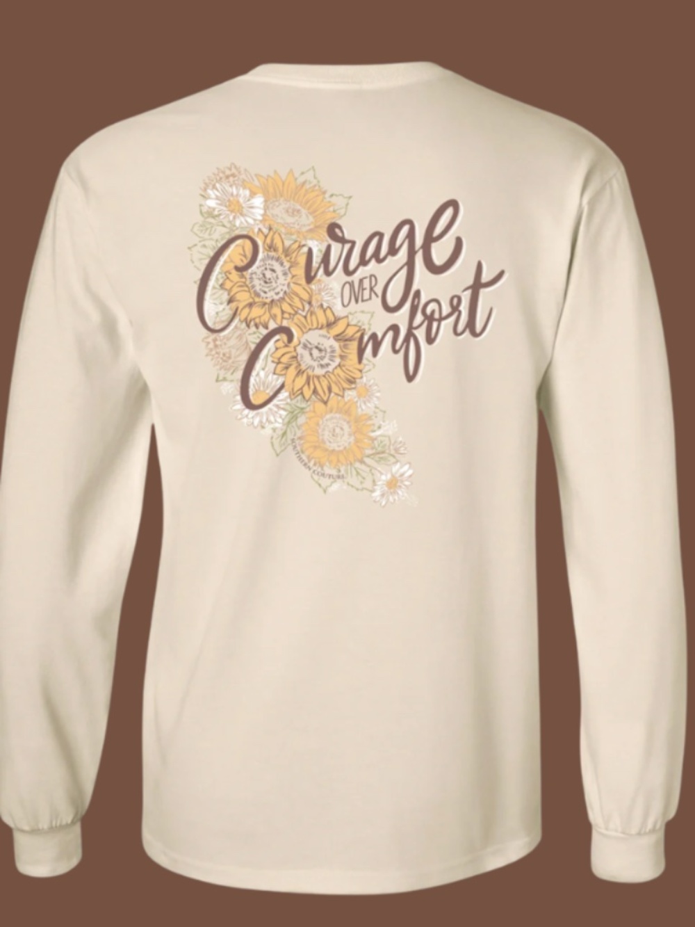 SC Classic Courage Over Comfort on LS